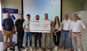 Das Fraunhofer-Leistungszentrum IAMHH fördert das Projekt »ReConStruct – 3D Scan to CAD – AM-Ready« mit 50.000 Euro.  Quelle: Tatjana Dems  Copyright: Fraunhofer-Leistungszentrum IAMHH
