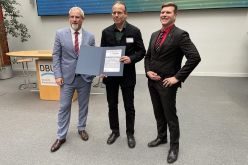 Johann Meierhöfer, Deutscher Bauernverband, Preisträger Ingolf Seick, Hochschule Magdeburg-Stendal, Dr. Peter Kornatz, DBFZ  Rainer Heinzel, ProFair Consult