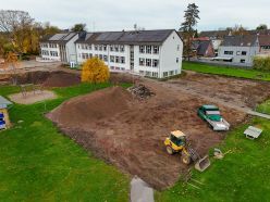 Umgestaltung des Schulhofs der Grundschule Bochum Laer gestartet